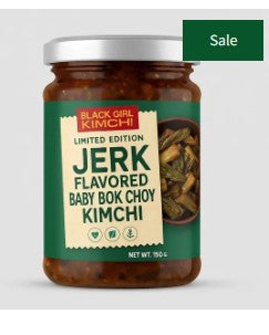 Jerk Baby Bok Choy Kimchi