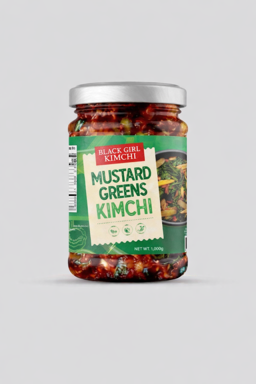 Mustard Greens & Moringa Kimchi